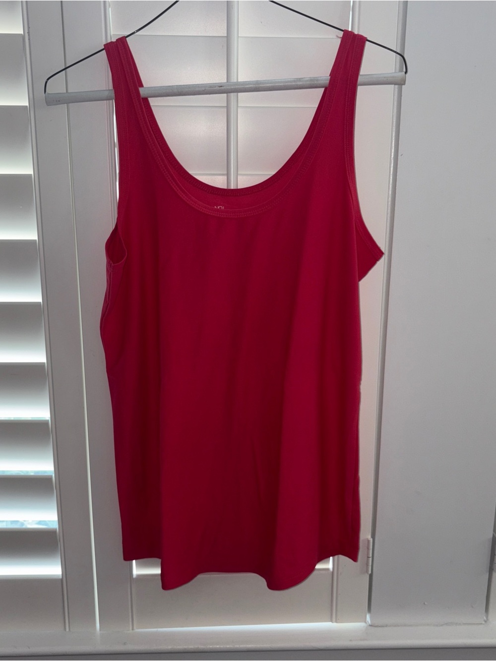 No Boundaries Bright Pink Scoop Neck Tank Top